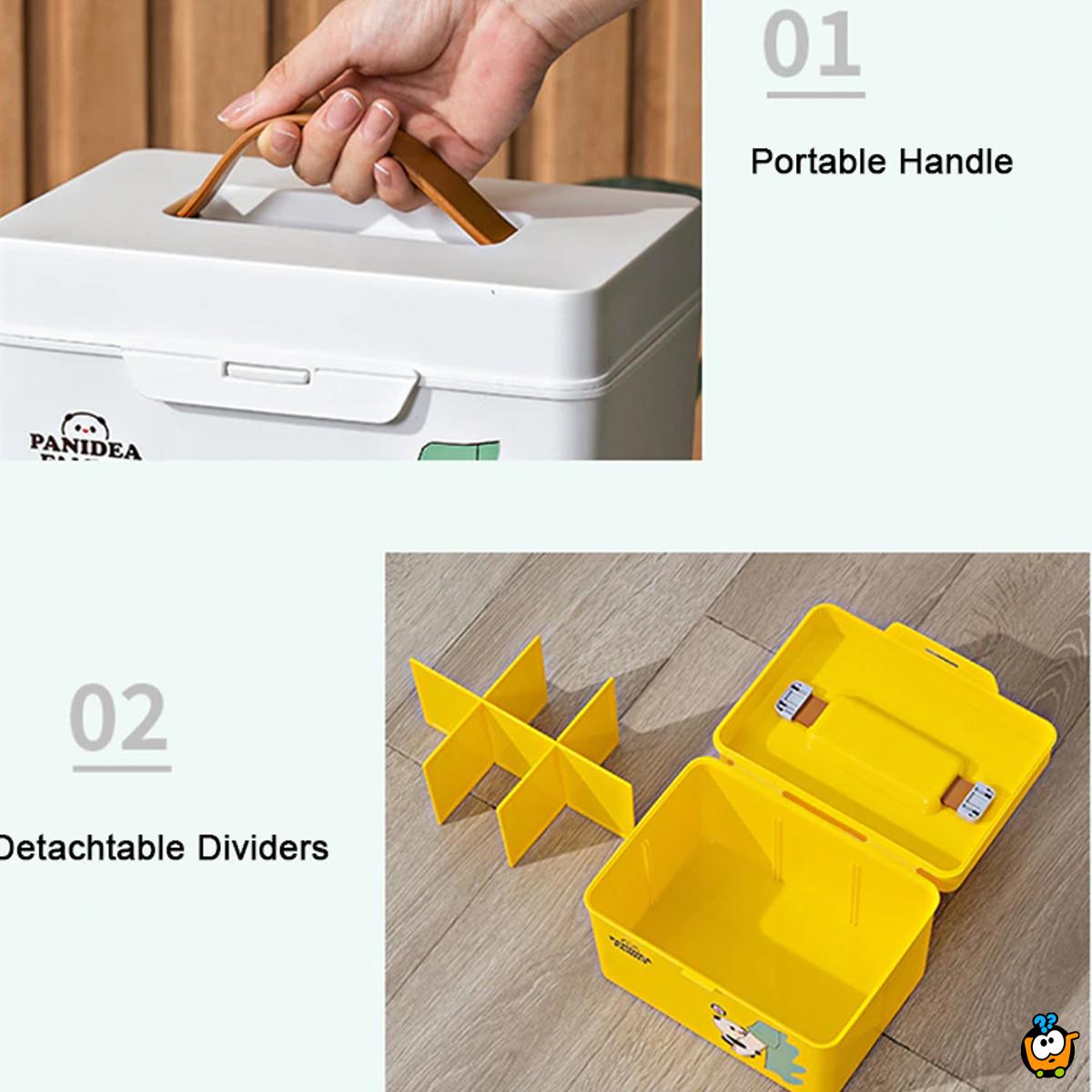 Prenosiva kutija-koferče za lekove i kozmetiku