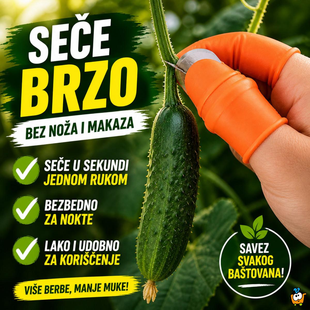 Silikonski zaštitni palac sa rezačem - Uberi i odseci u jednim potezu
