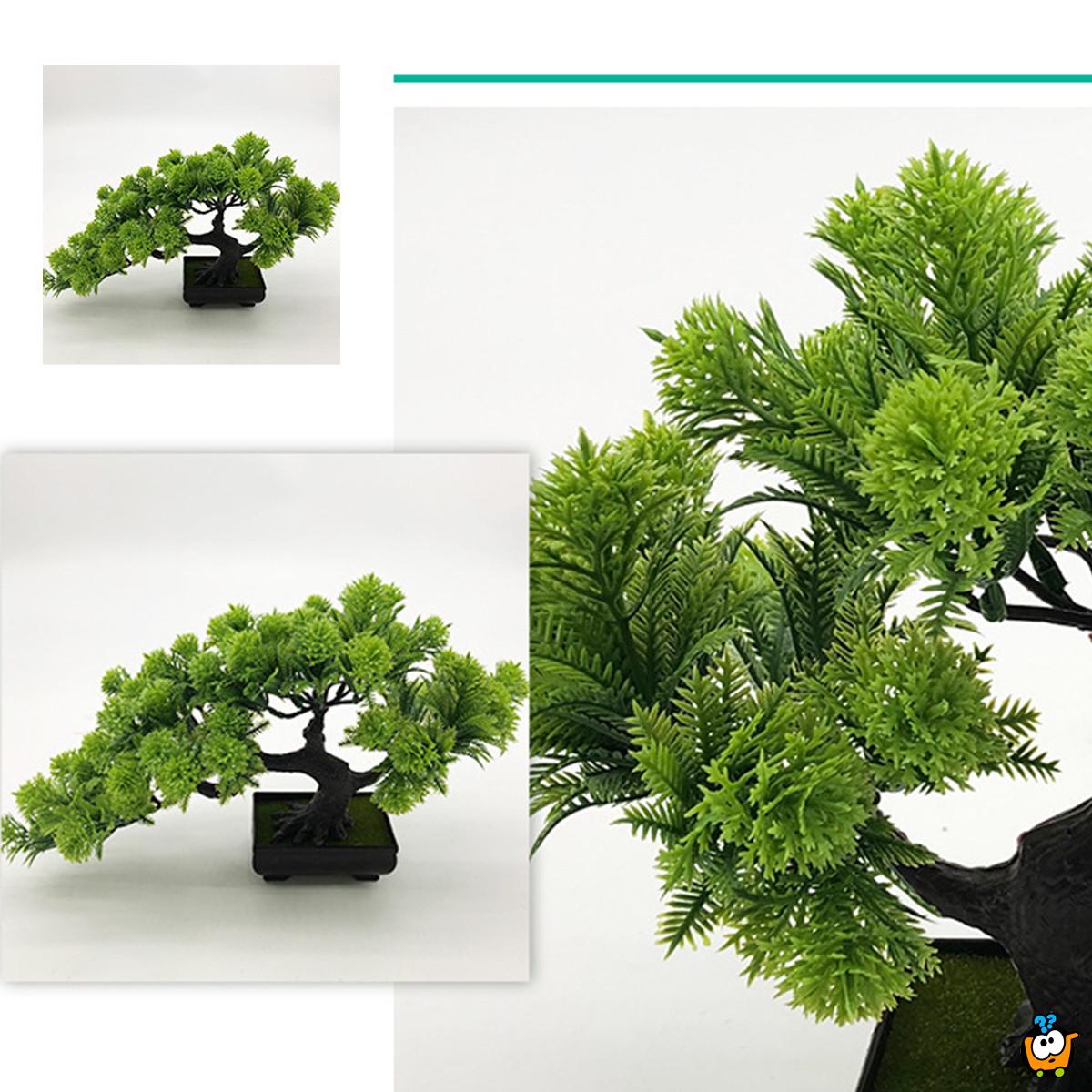 Bonsai plant - veštačka dekorativna biljka