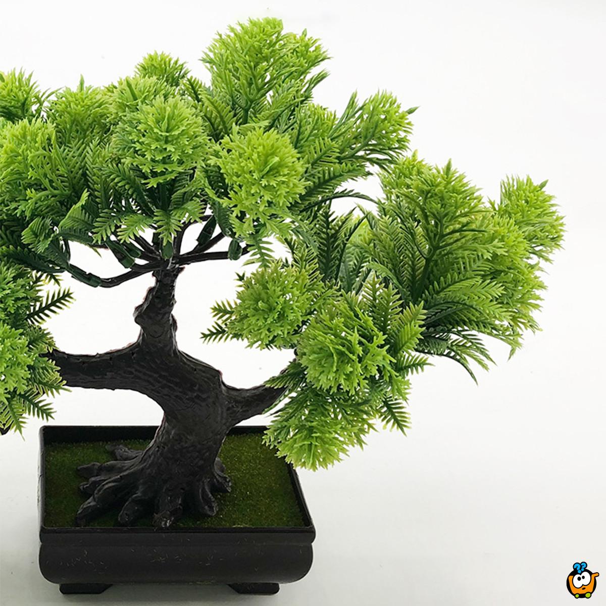 Bonsai plant - veštačka dekorativna biljka