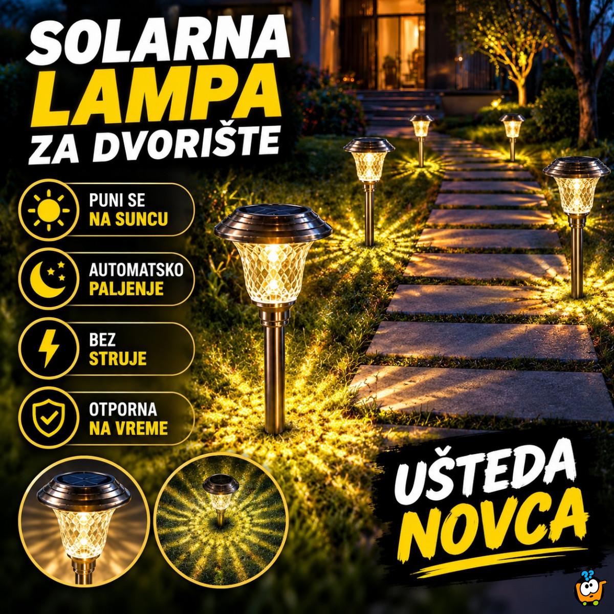 Solarna Lampa sa jakim zracima – Osvetlite dvorište bez struje