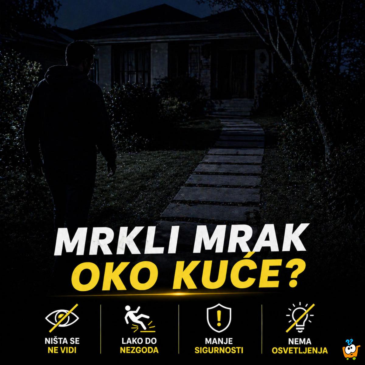 Solarna Lampa sa jakim zracima – Osvetlite dvorište bez struje