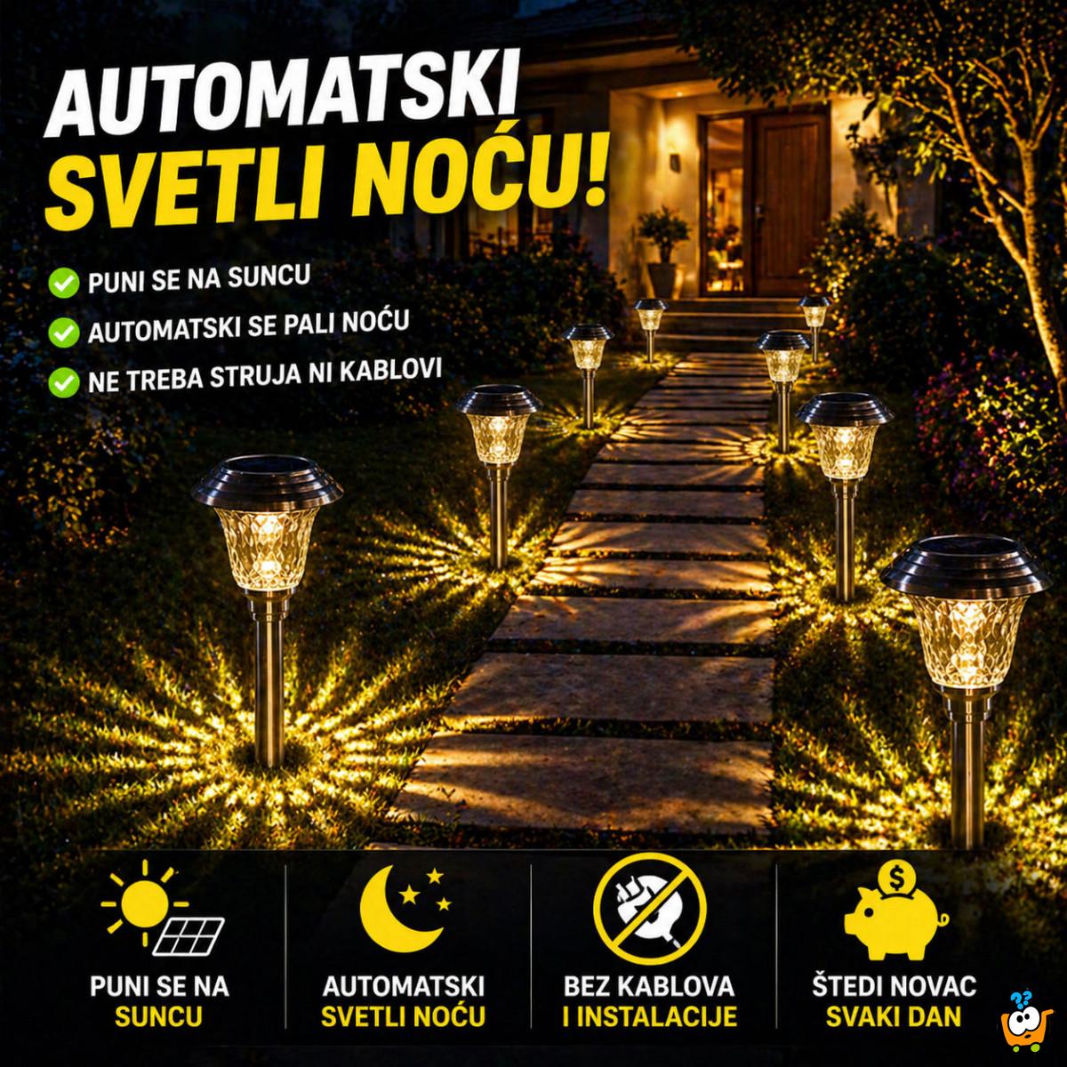 Solarna Lampa sa jakim zracima – Osvetlite dvorište bez struje