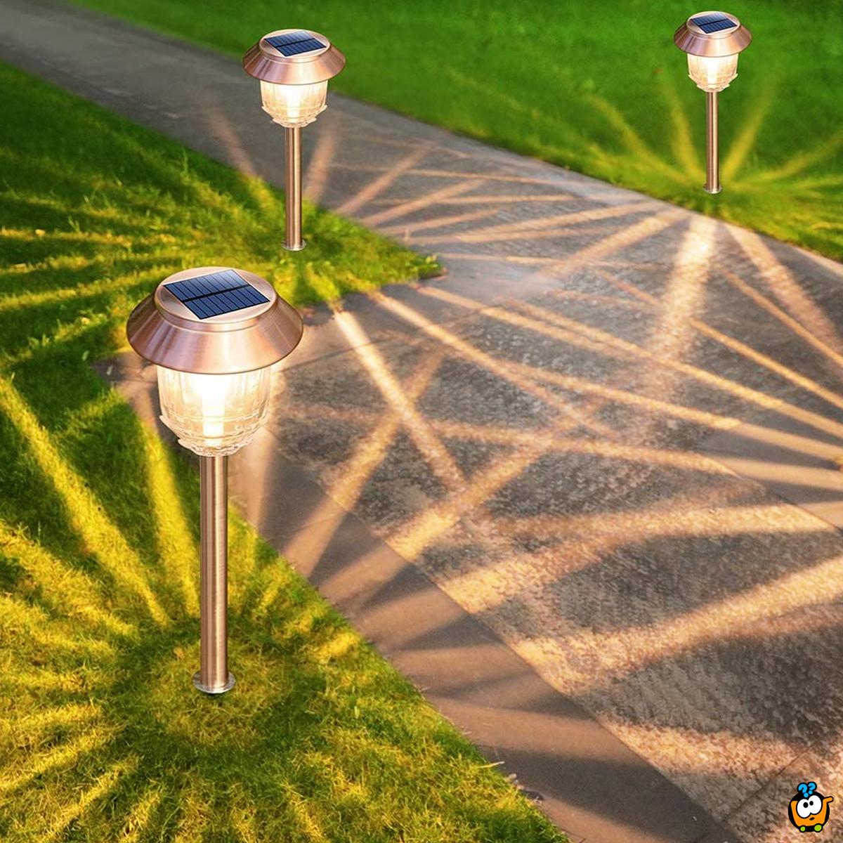 Dvorišna solarna lampa sa jakim zracima