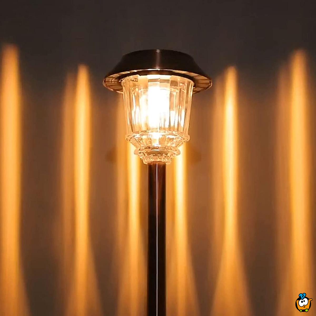 Dvorišna solarna lampa sa jakim zracima