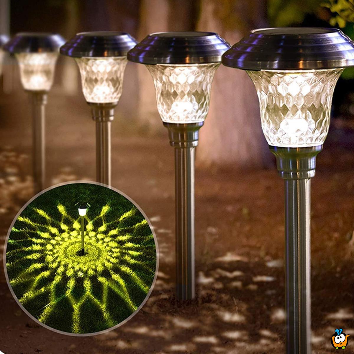 Dvorišna solarna lampa sa jakim zracima