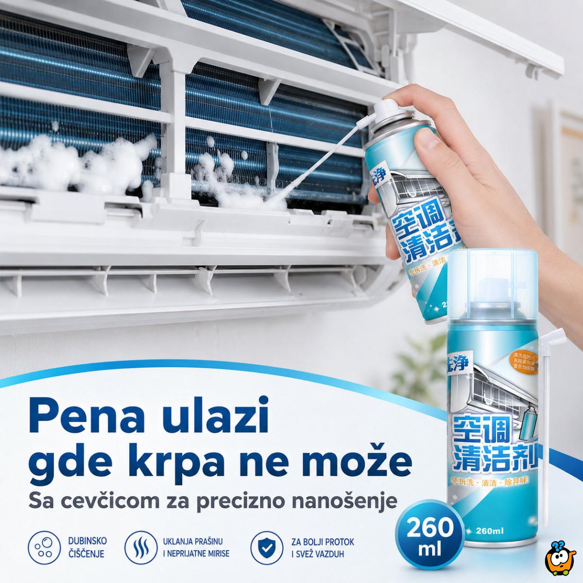 Sredstvo za čišćenje unutrašnje jedinice klime 260 ml u spreju