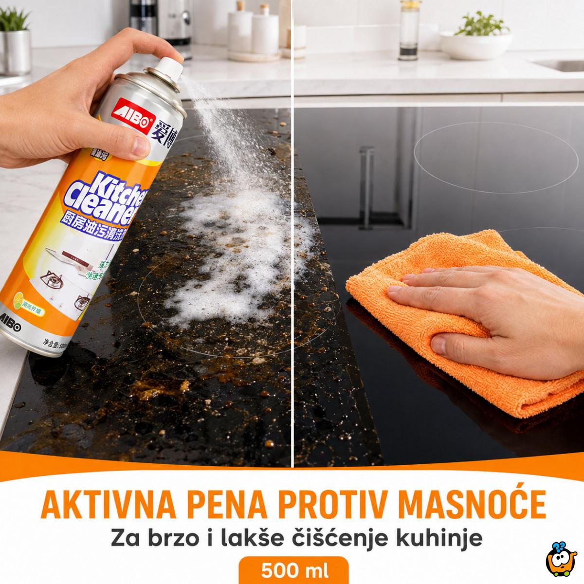 Aktivna pena za čišćenje i odmašćivanje kuhinje – 500 ml
