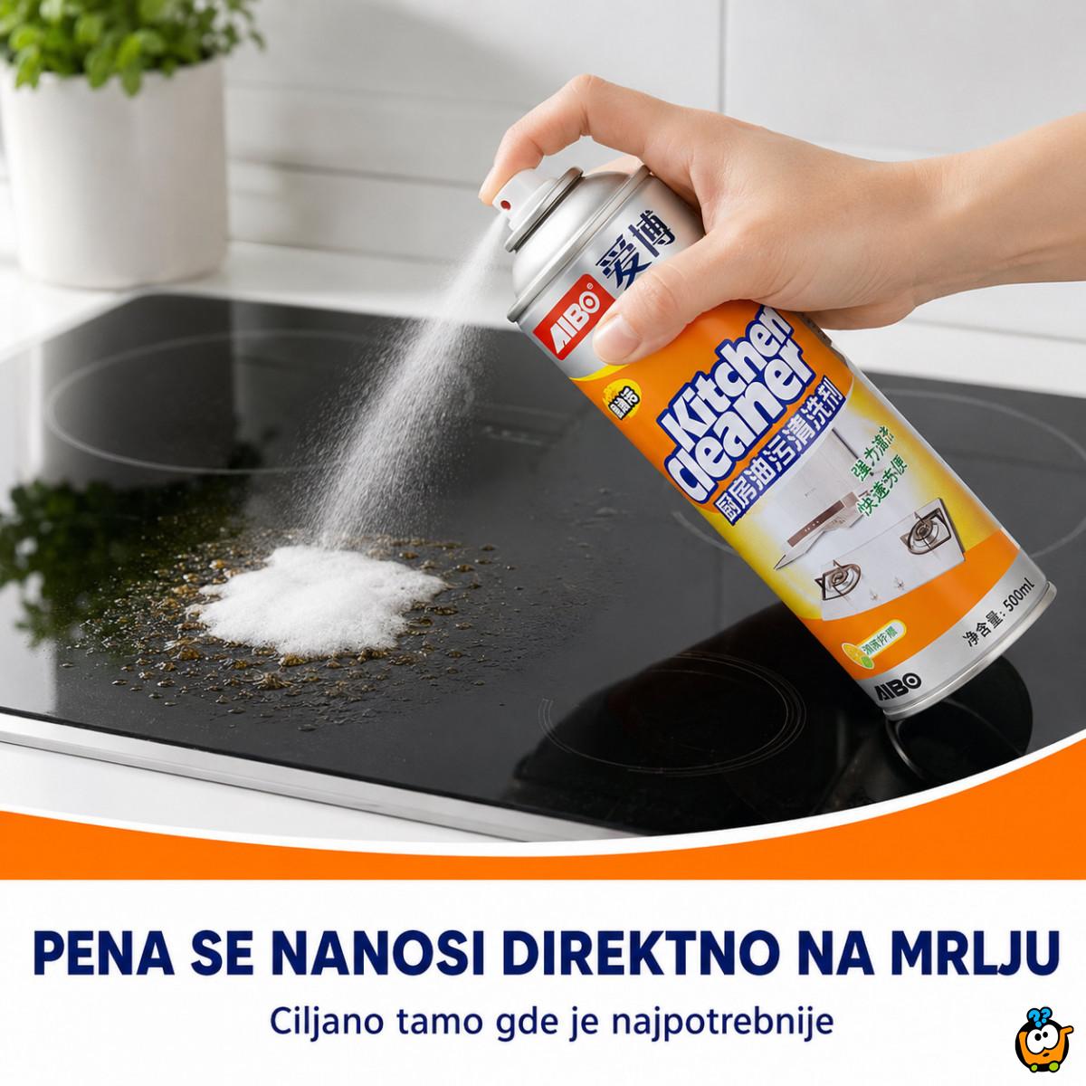 Aktivna pena za čišćenje i odmašćivanje kuhinje – 500 ml