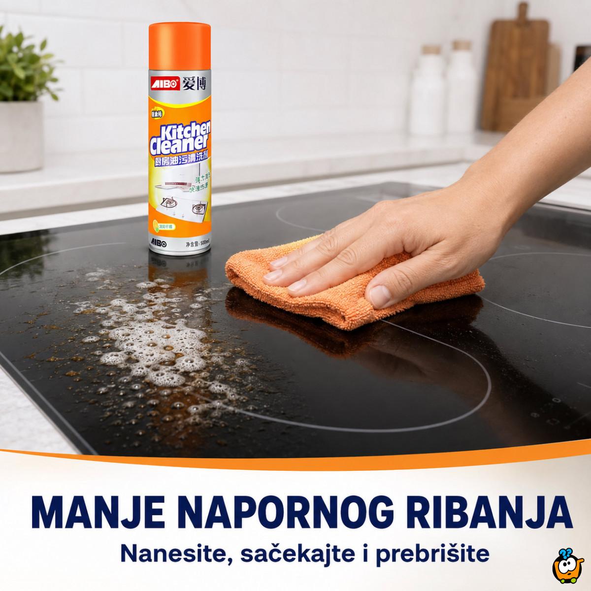 Aktivna pena za čišćenje i odmašćivanje kuhinje – 500 ml