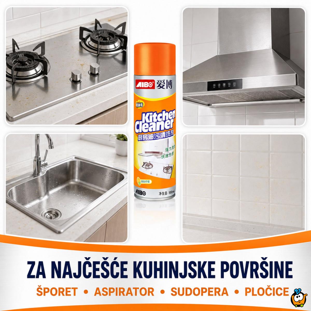 Aktivna pena za čišćenje i odmašćivanje kuhinje – 500 ml