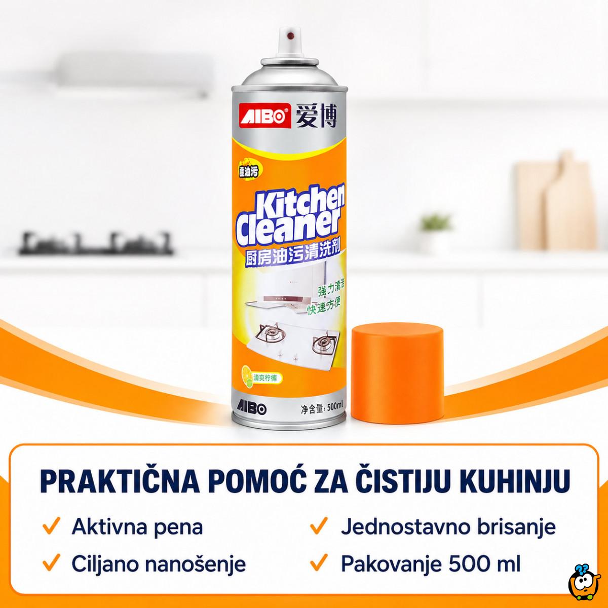 Aktivna pena za čišćenje i odmašćivanje kuhinje – 500 ml