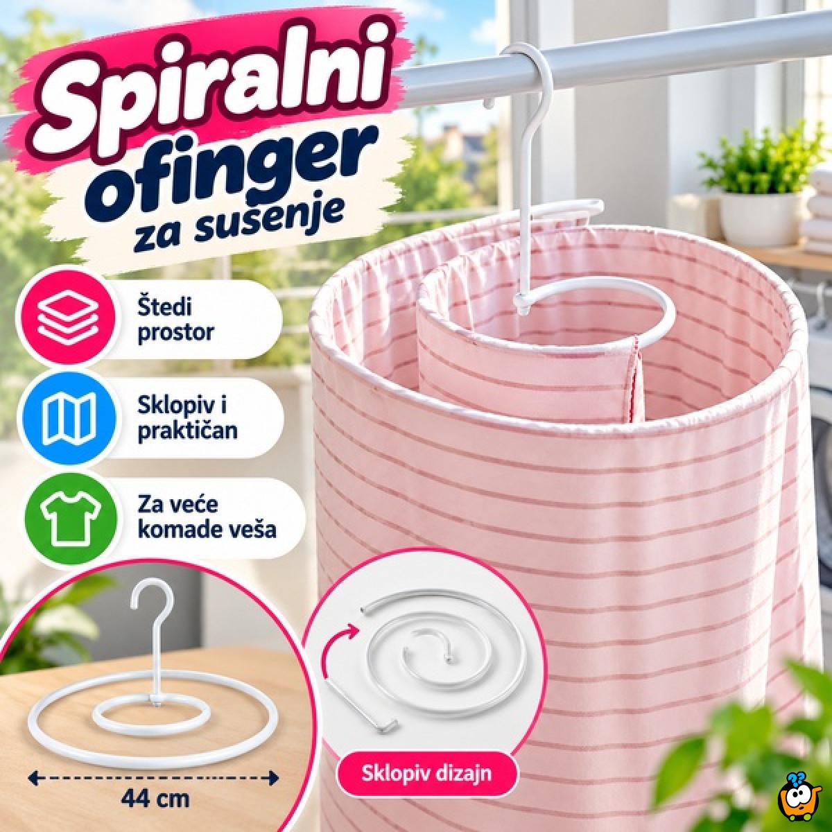 Spiralni ofinger za odlaganje i sušenje