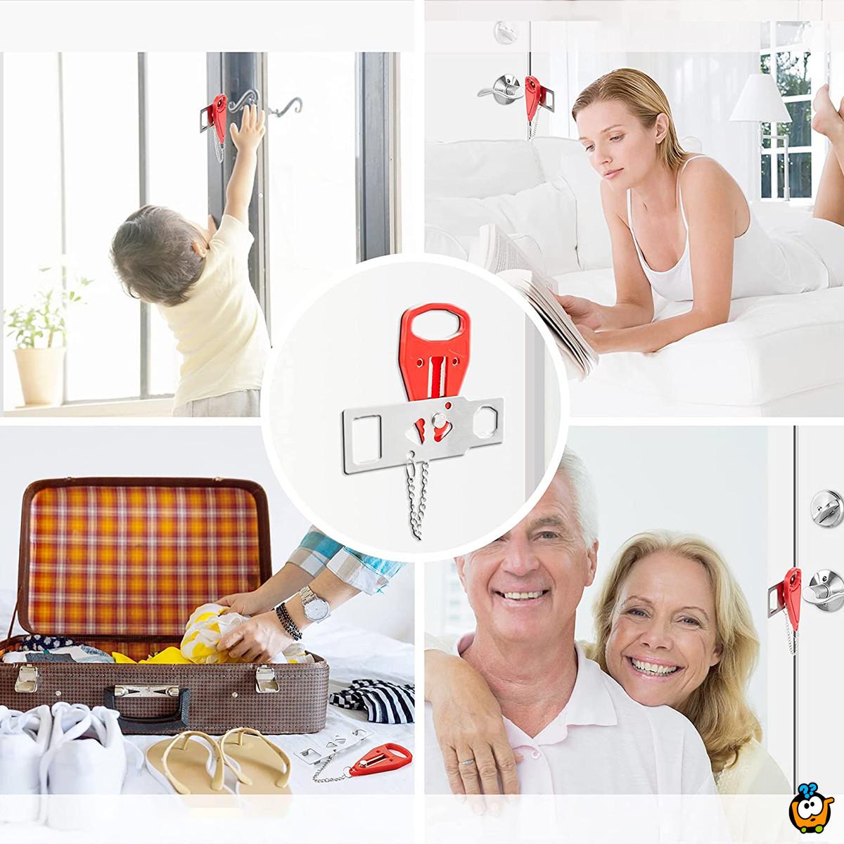 Door Lock – Prenosiva brava za zaključavanje vrata