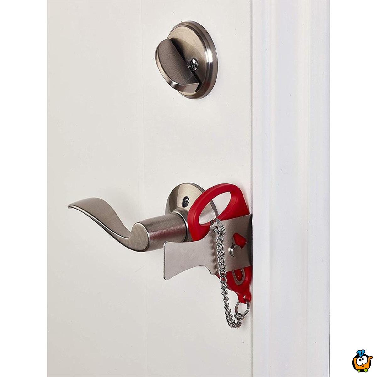 Door Lock – Prenosiva brava za zaključavanje vrata