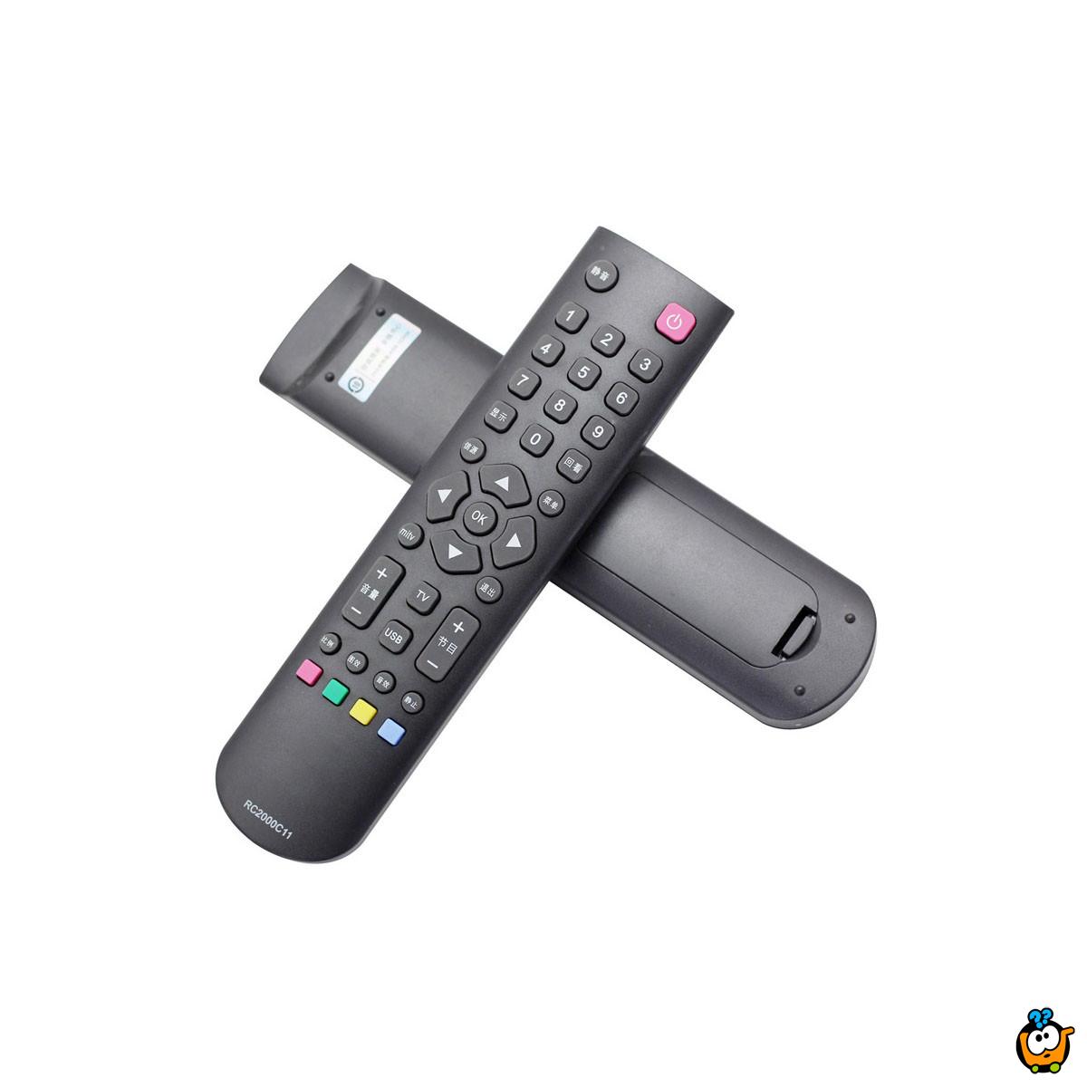 TV Remote Control - daljinski upravljač RC2000C11