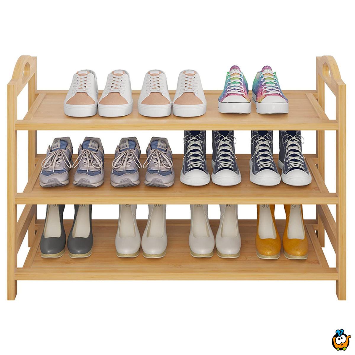 Bamboo Shoe Rack - organizer obuće