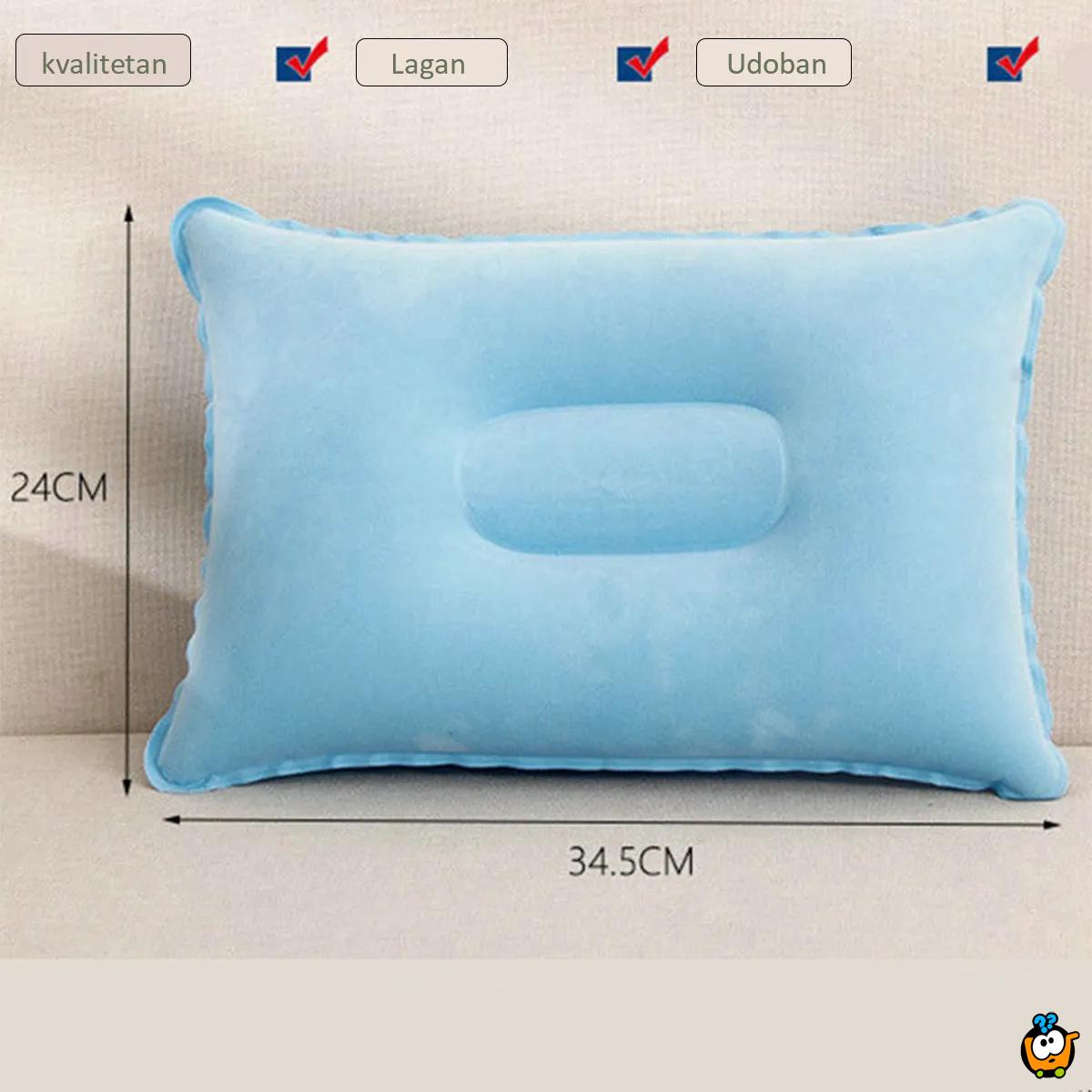 Air pillow-vazdušni jastuk za putovanja