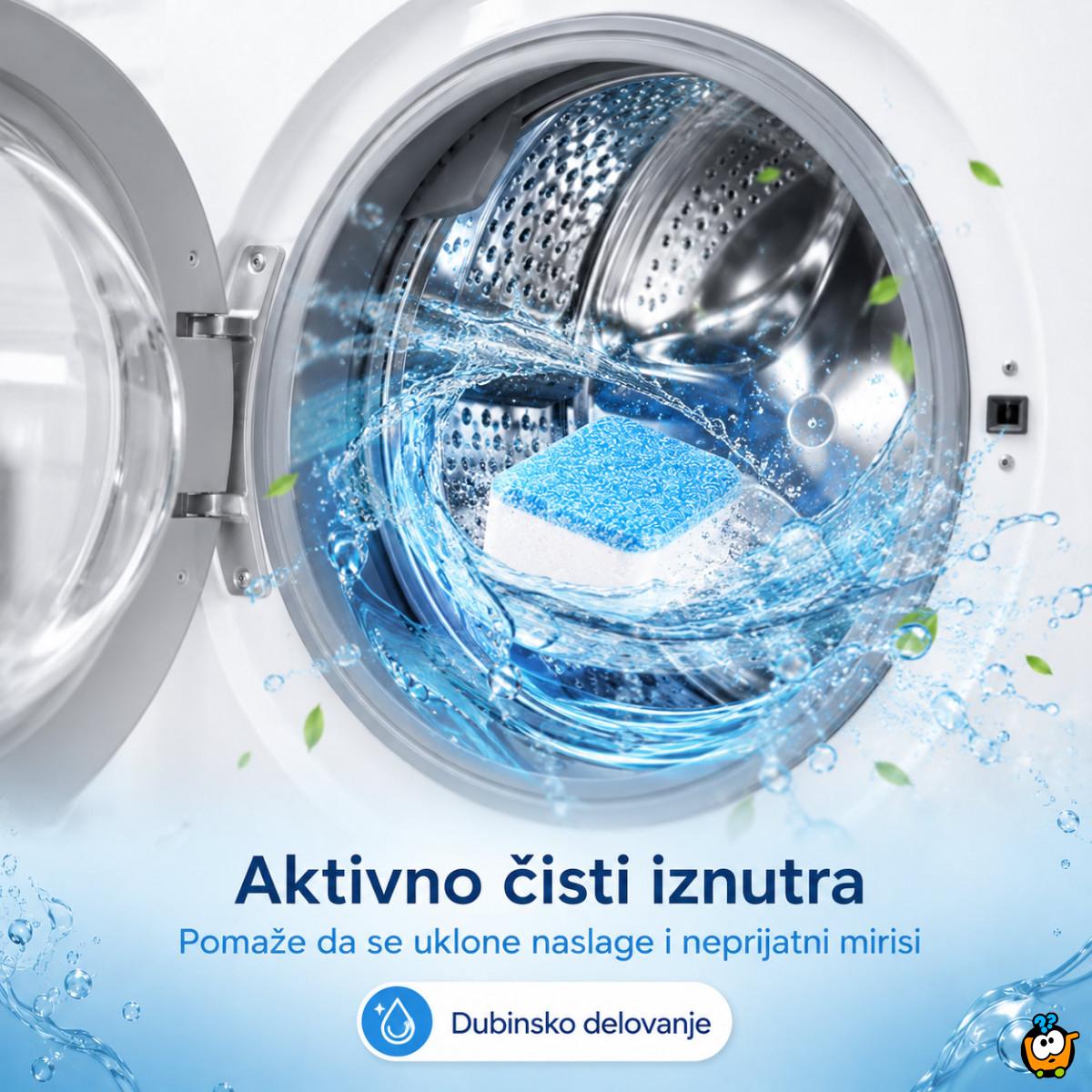 Set od 5 tableta za dubinsko čišćenje veš mašine