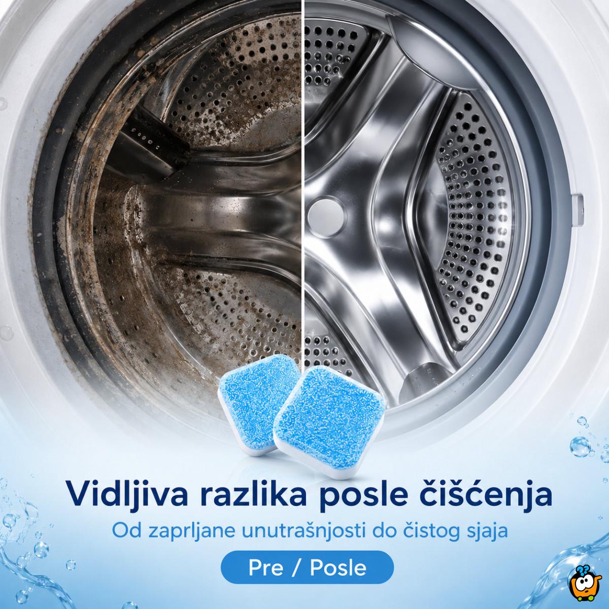 Set od 5 tableta za dubinsko čišćenje veš mašine