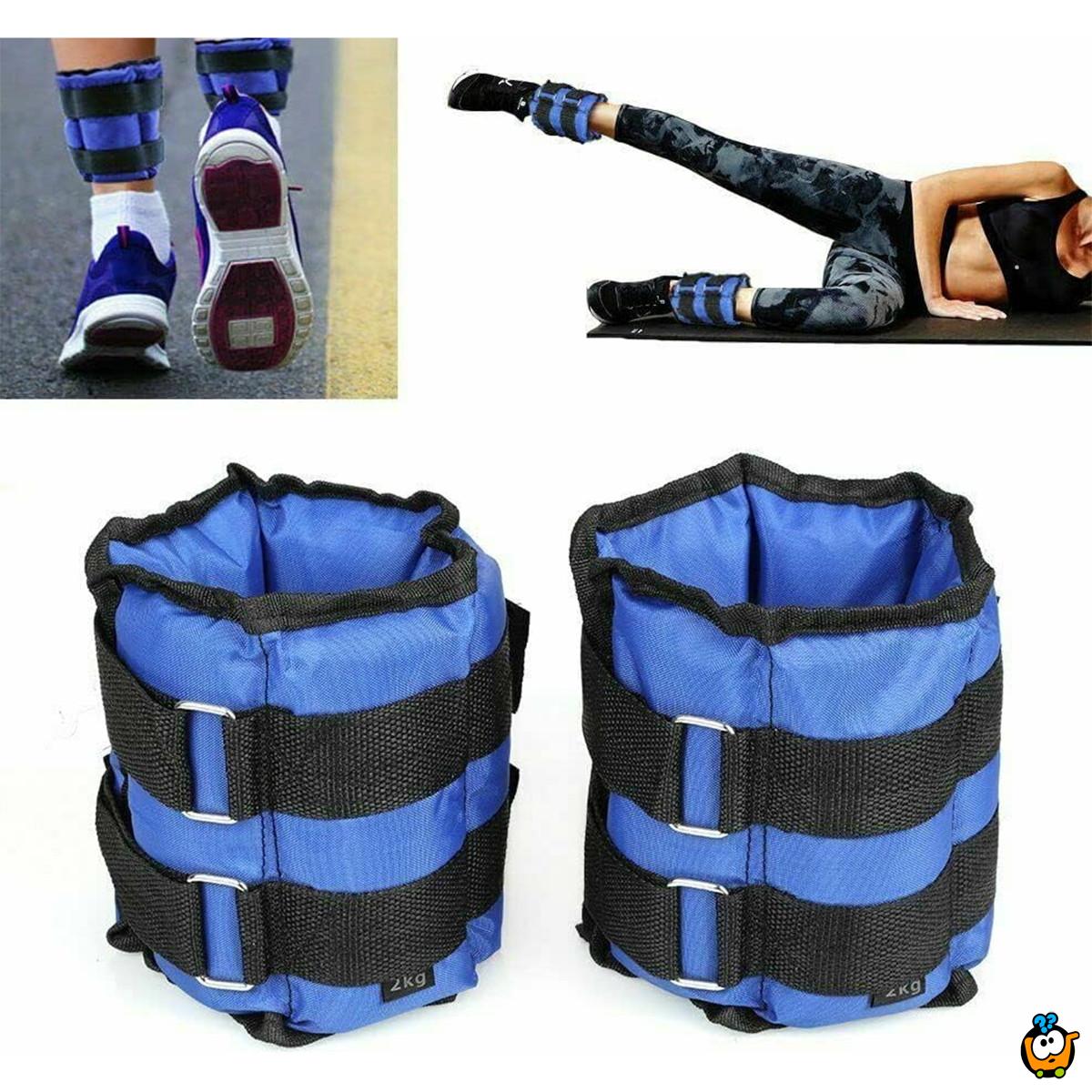 Teg za zglob 0,5 kg - za vežbanje nogu sa opterećenjem
