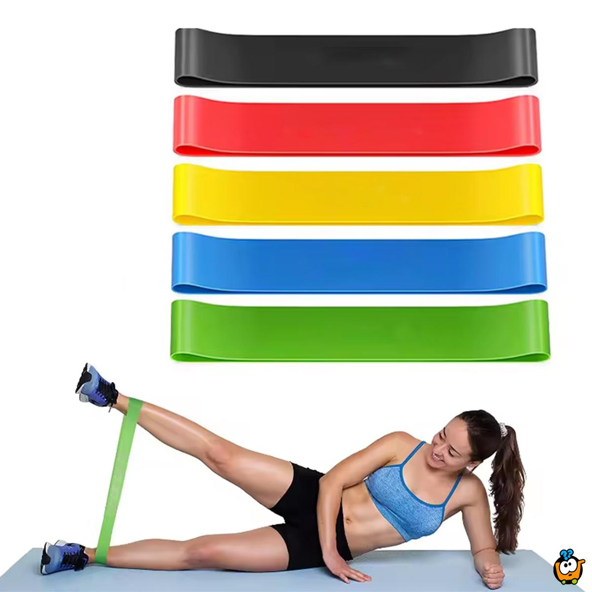 Elastična fitnes traka za vežbanje