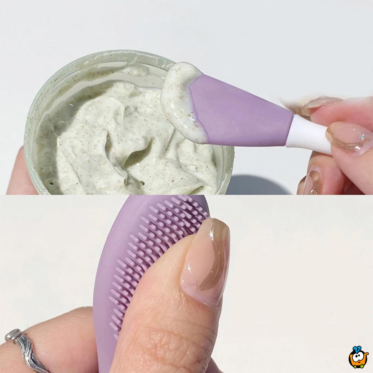 2-u-1 četkica za nanošenje maske i piling lica