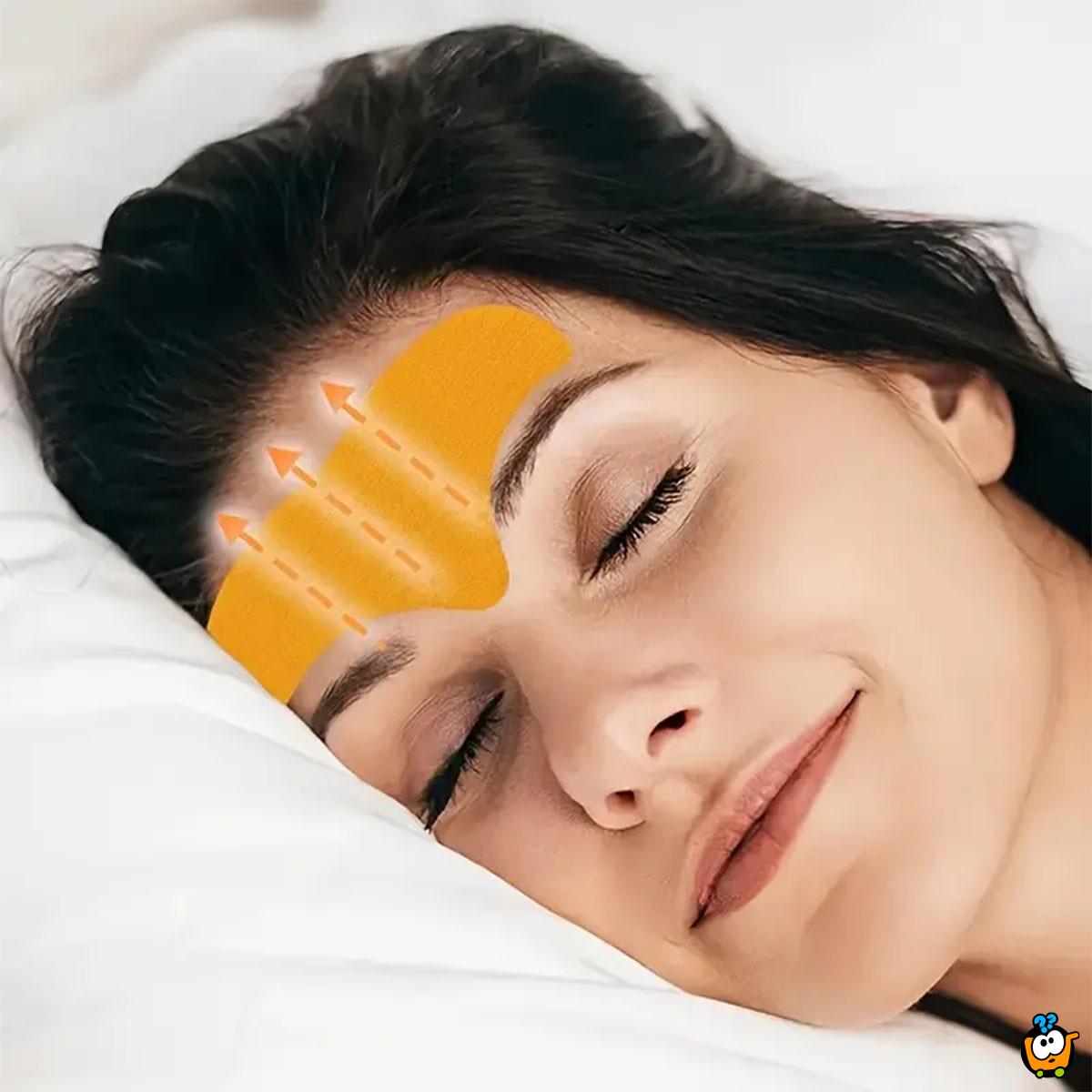 Maska protiv bora na čelu - 10 u pakovanju