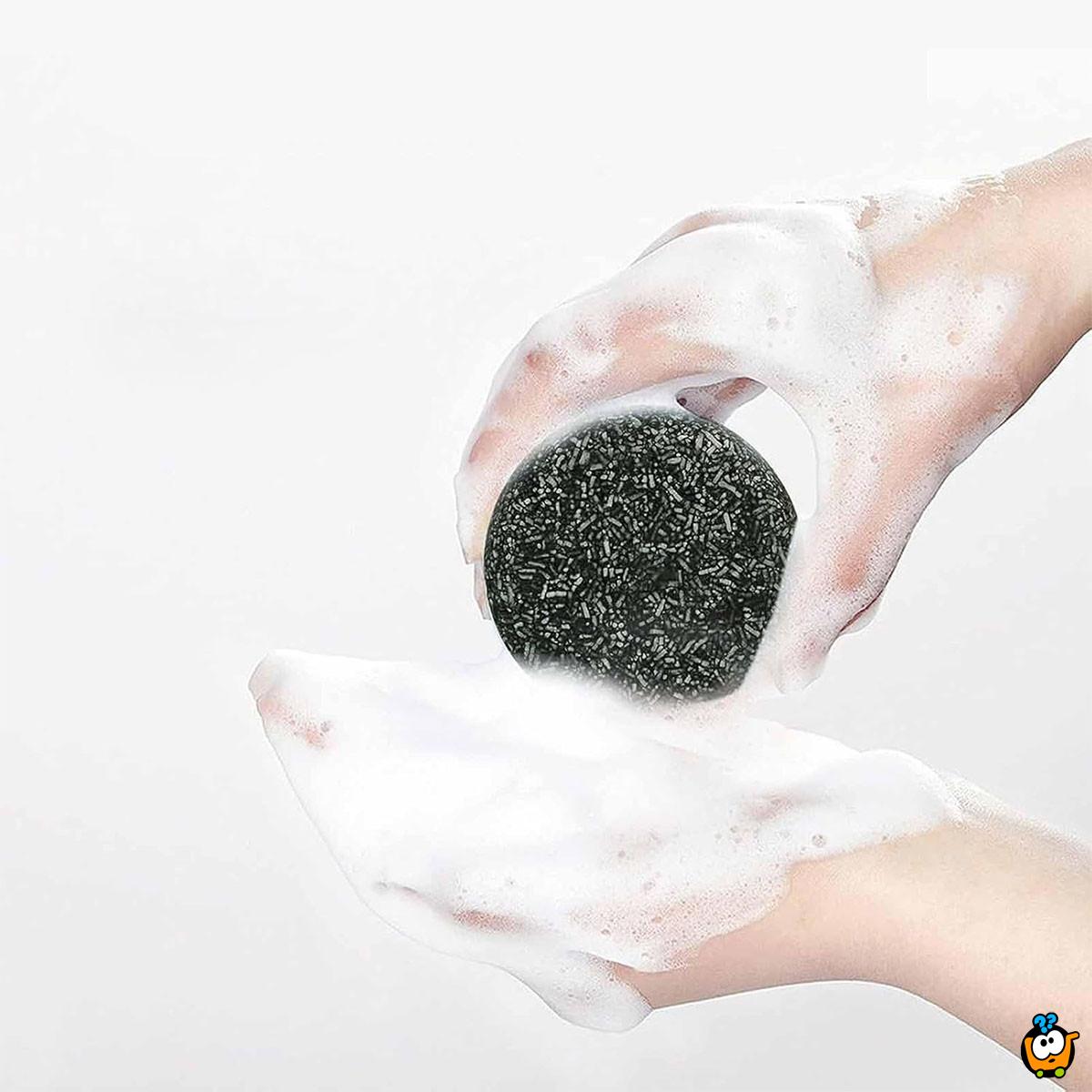 Vratite prirodnu boju kose - Black Soap - Prirodni sapun za sedu kosu