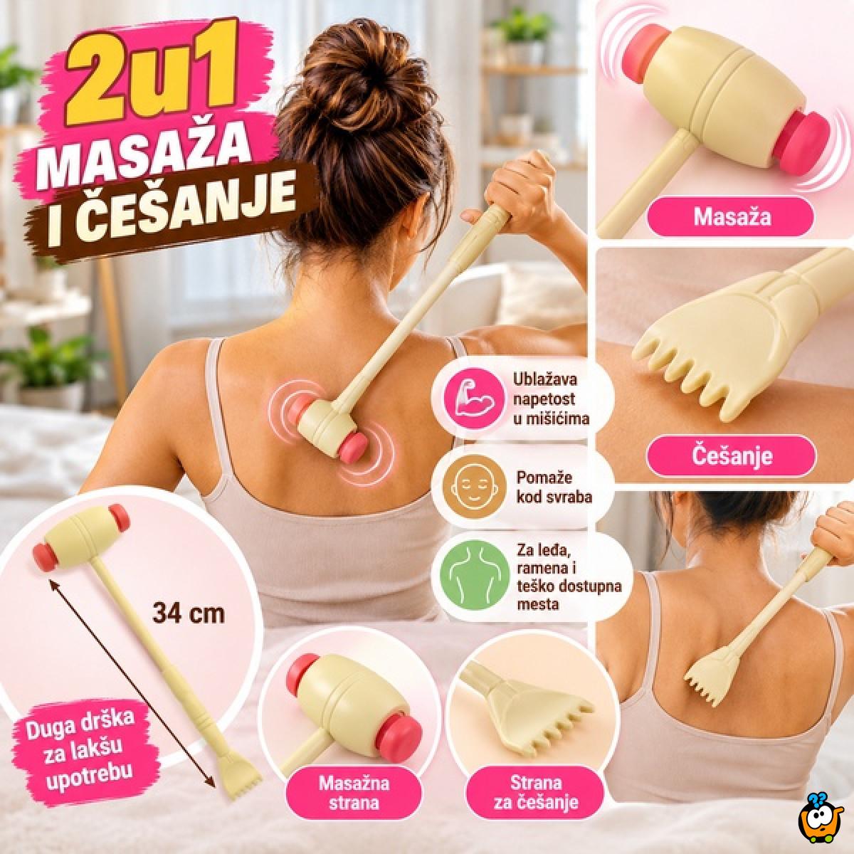 Masažni čekić sa drškom u za ublažavanje napetosti