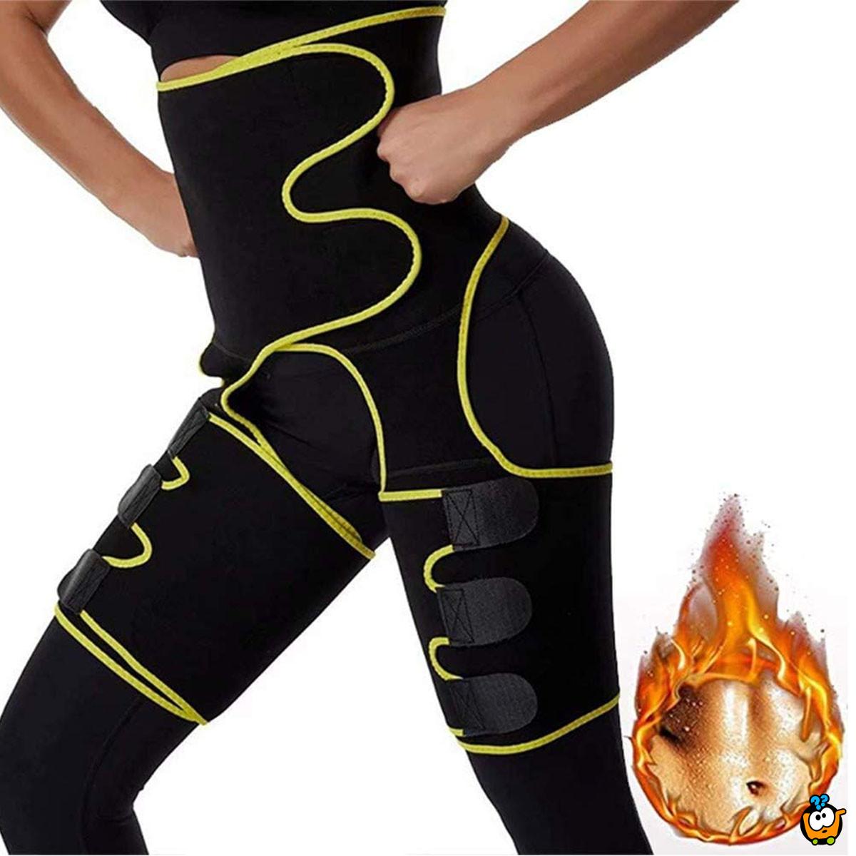 3 u 1 Termo pojas za tanji struk i butine