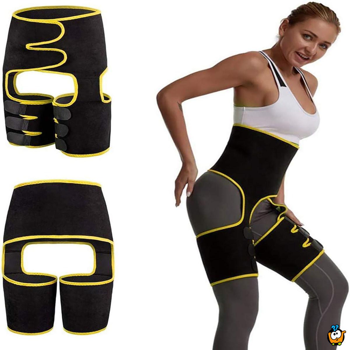 3 u 1 Termo pojas za tanji struk i butine