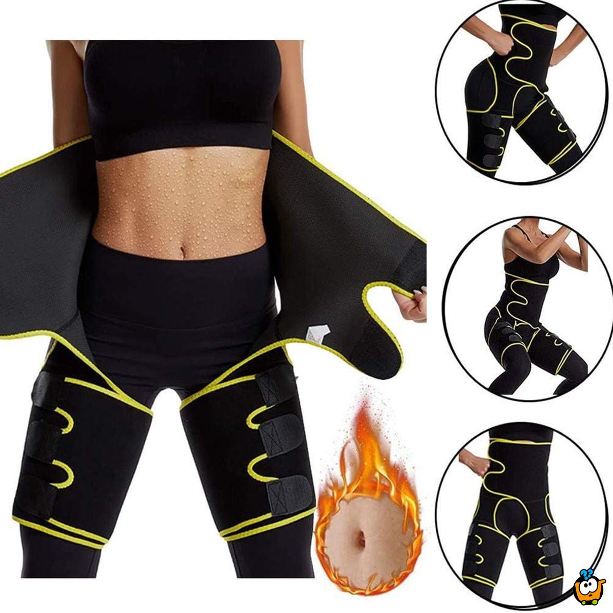 3 u 1 Termo pojas za tanji struk i butine