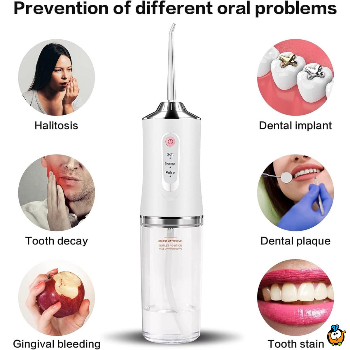 Oralni irigator - Aparat za efikasno čišćenje desni i zuba