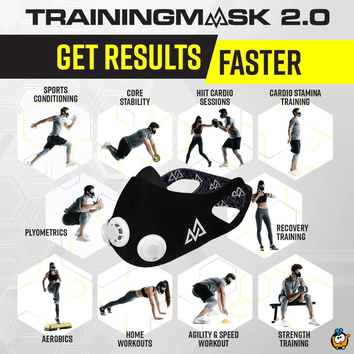 Motion mask - Maska koja simulira vazduh na planinskim visinama