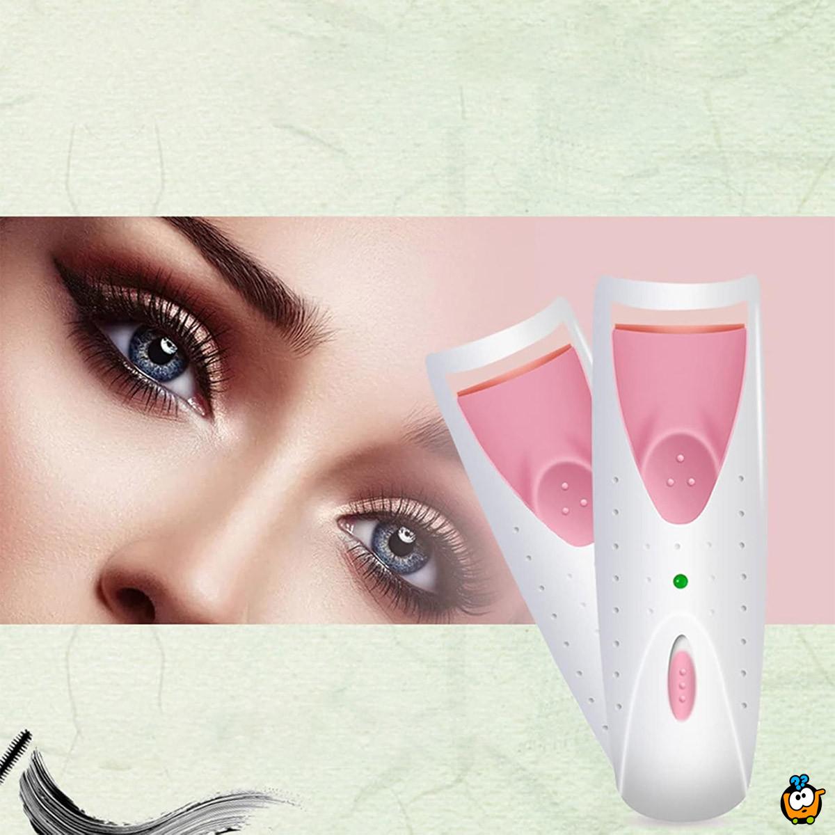 Electric eyelash curler - Električni uvijač trepavica