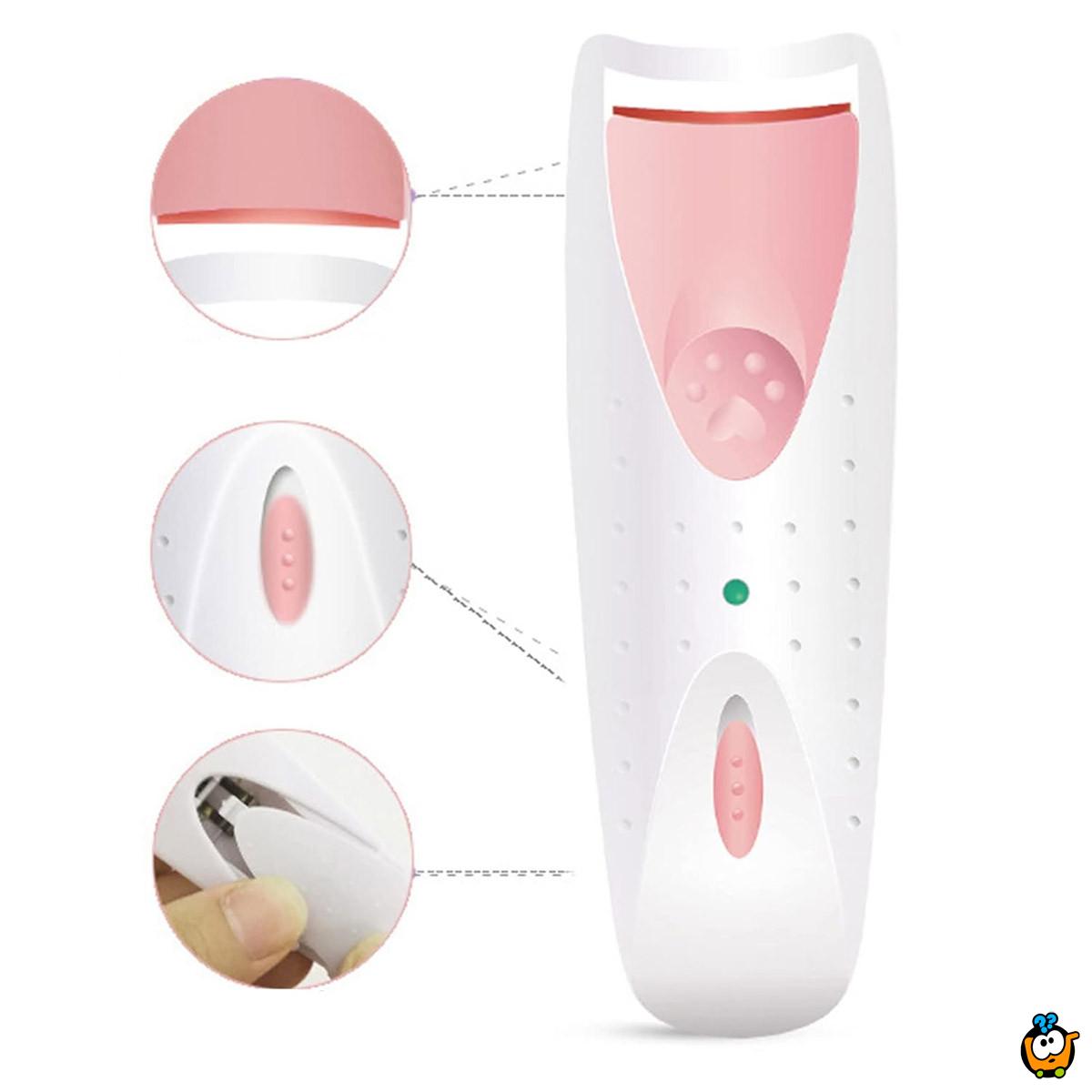 Electric eyelash curler - Električni uvijač trepavica