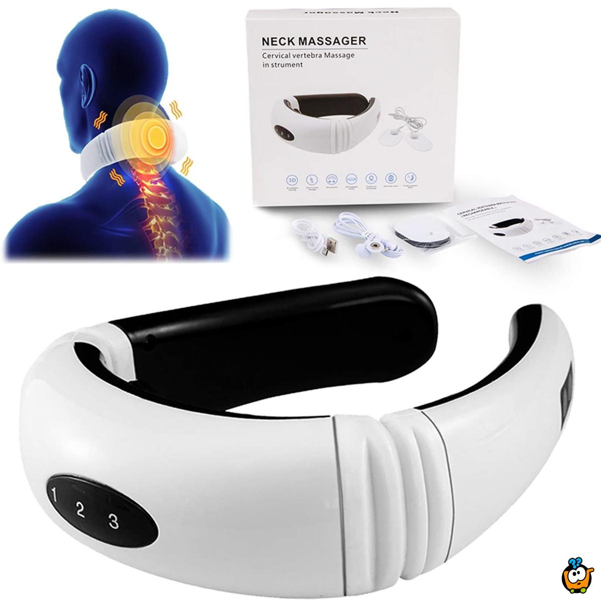 Ergonomski masažer protiv bolova u vratu i leđima