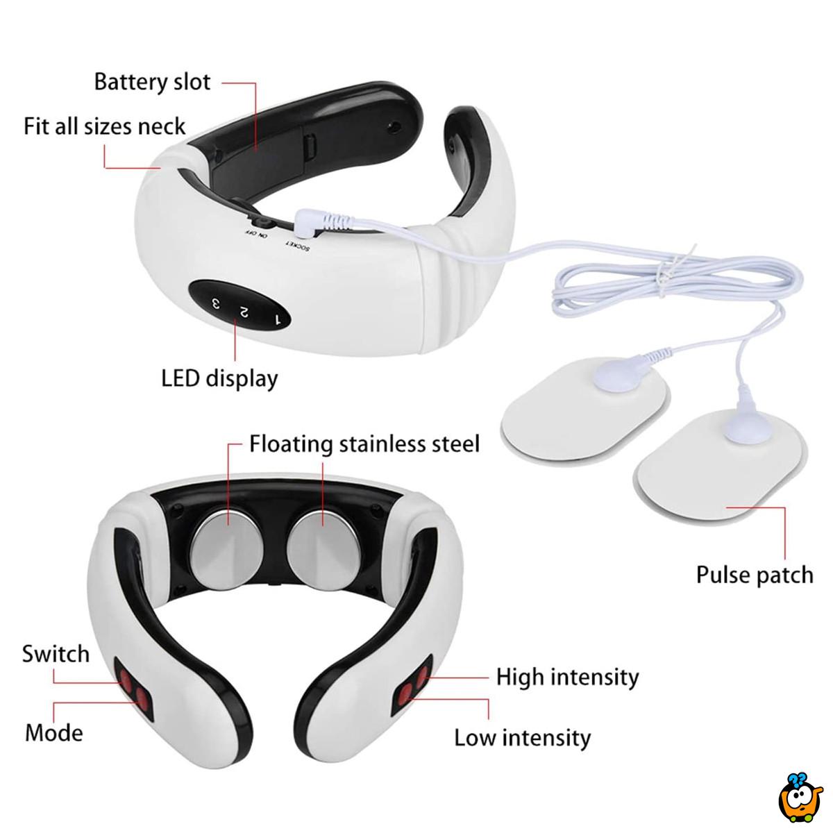 Ergonomski masažer protiv bolova u vratu i leđima