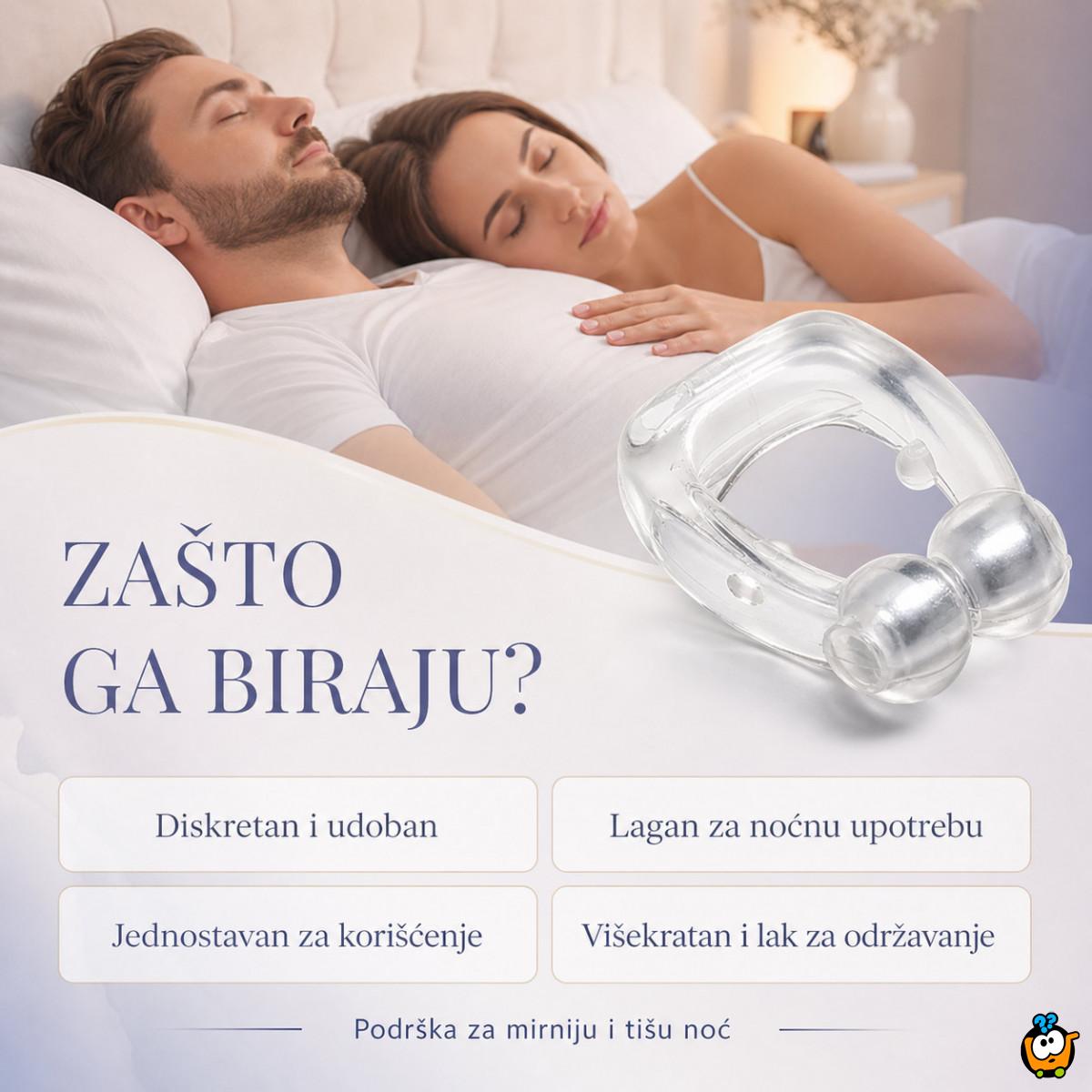 Silikonski prsten protiv hrkanja za miran san