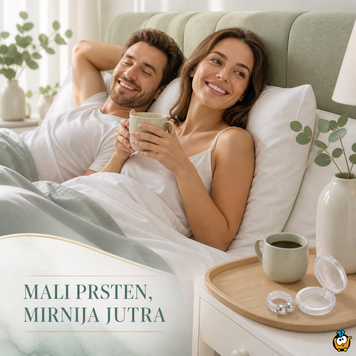 Silikonski prsten protiv hrkanja za miran san