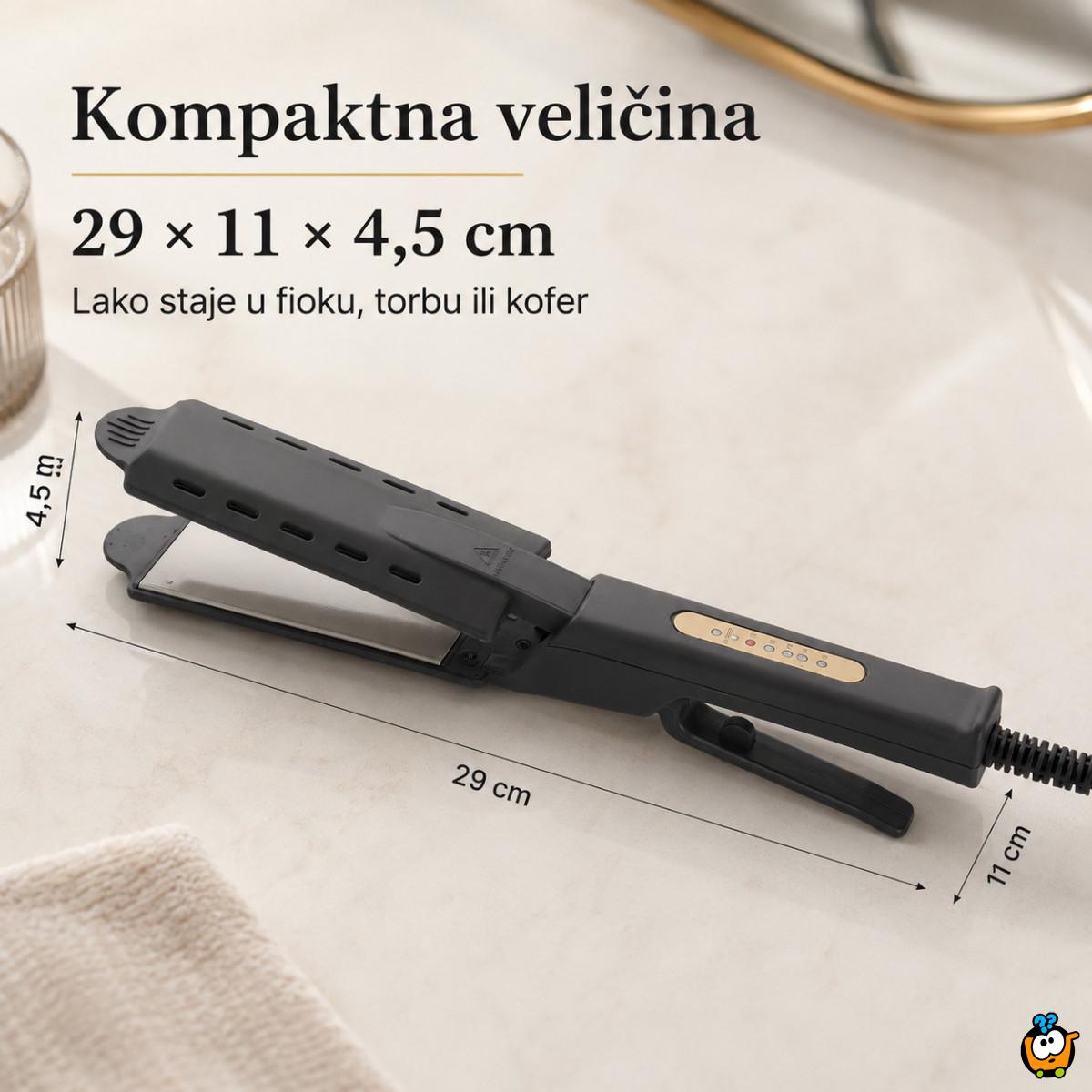 Keramička pegla za kosu – ravna i svilenkasta kosa za par minuta