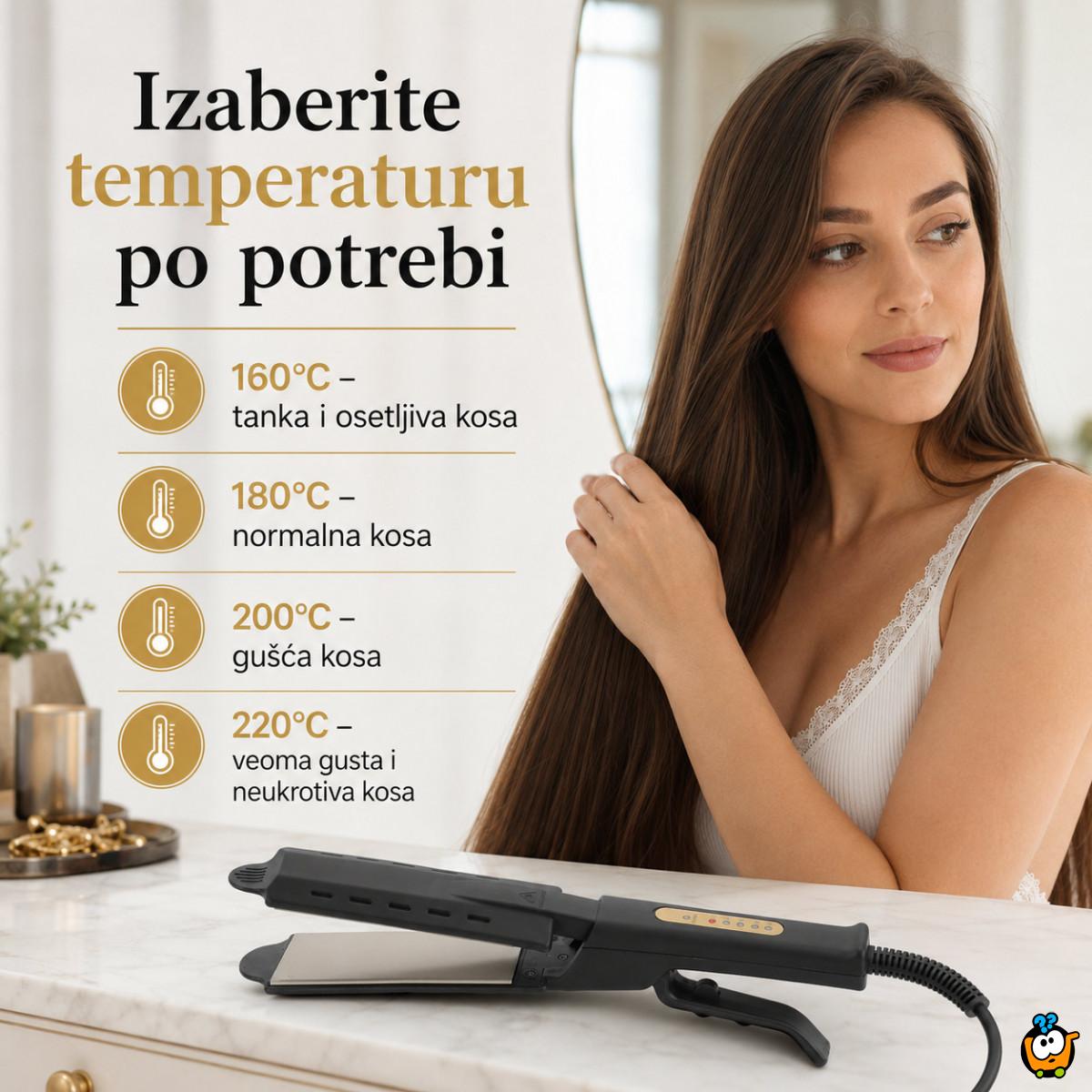 Keramička pegla za kosu – ravna i svilenkasta kosa za par minuta