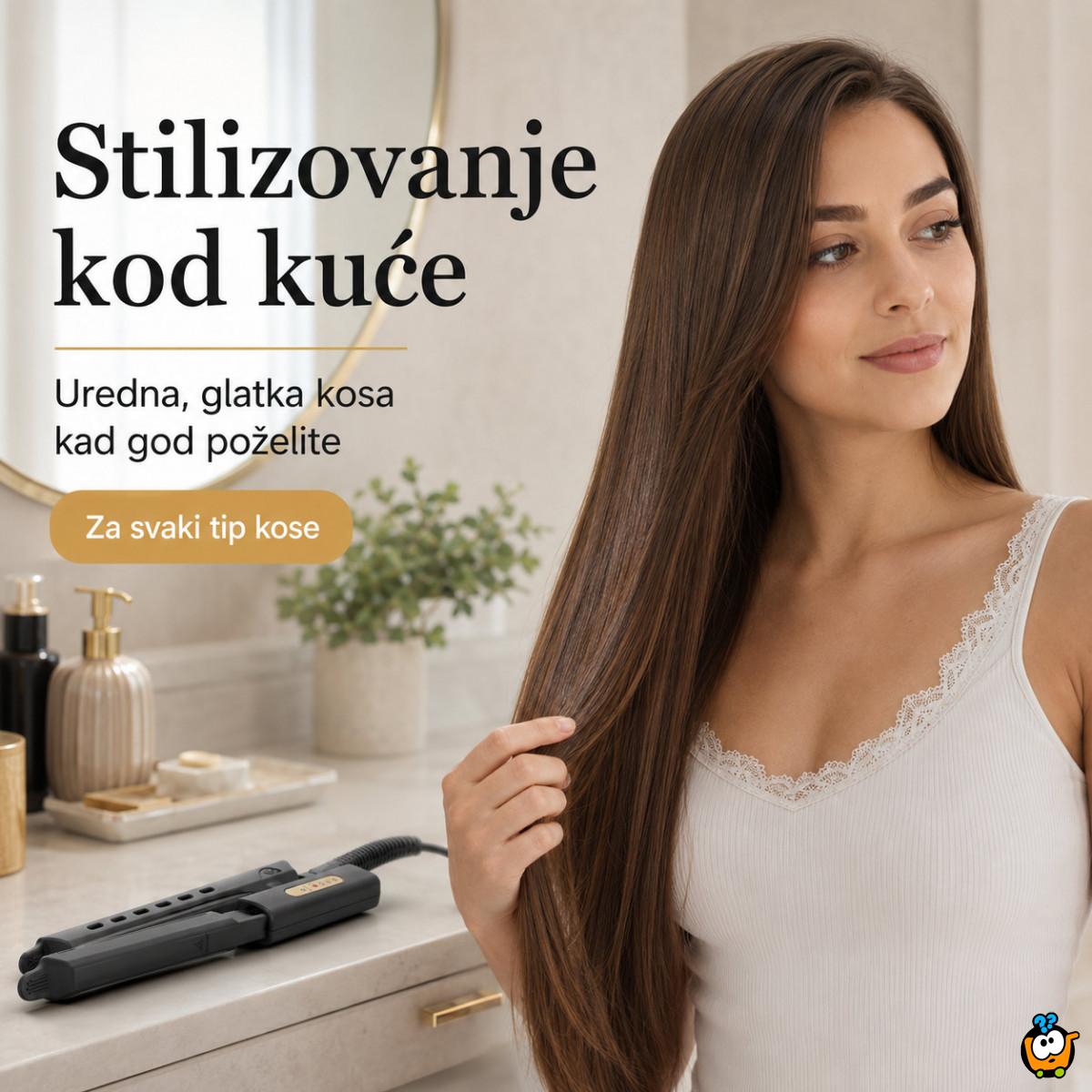 Keramička pegla za kosu – ravna i svilenkasta kosa za par minuta