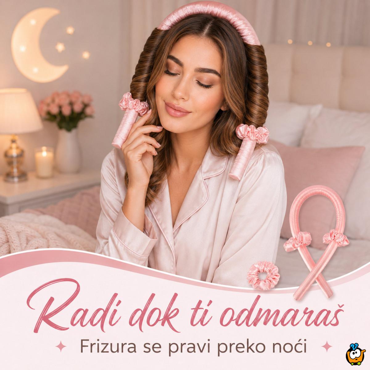 Heatless Curls - Savršene lokne BEZ toplote – bez oštećenja, bez pegle!