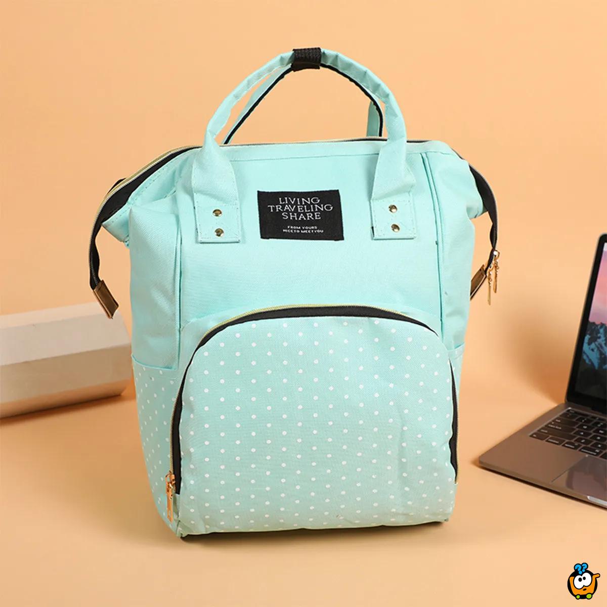 Mommy Travel Backpack - Višenamesnki ranac za bebine stvarčice