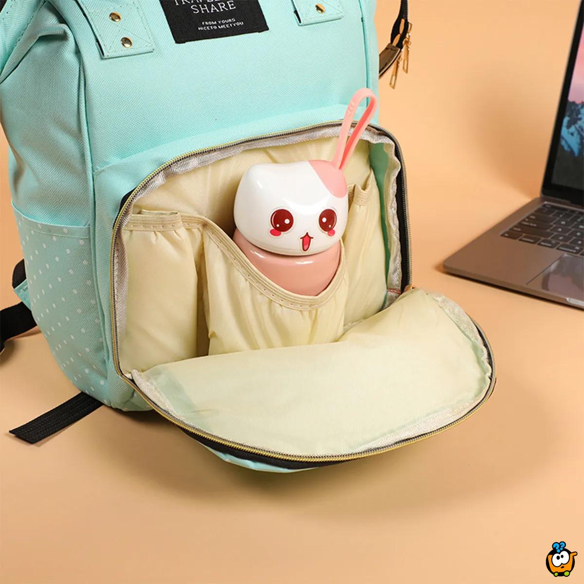 Mommy Travel Backpack - Višenamesnki ranac za bebine stvarčice