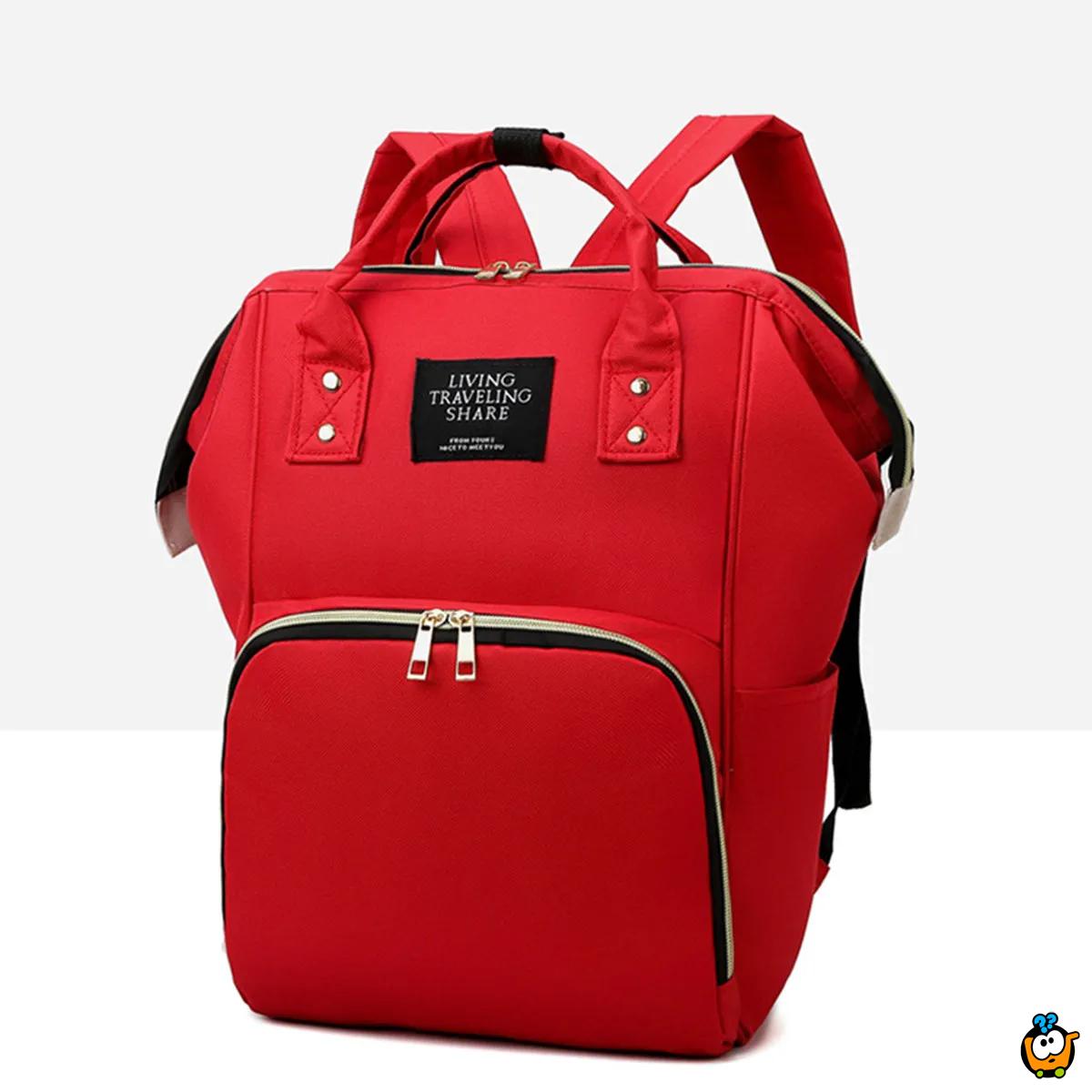 Mommy Travel Backpack - Višenamesnki ranac za bebine stvarčice