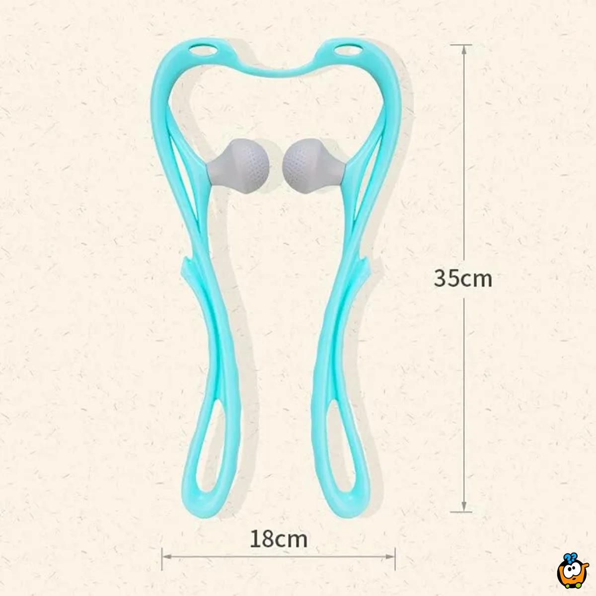 Masažer za vrat sa kuglicama - za otklanjanje napetosti i bola