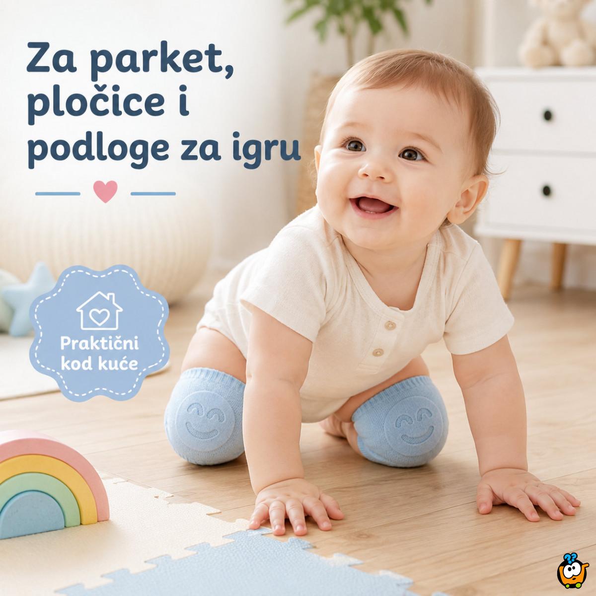 Mekani neklizajući štitnici za kolena za bebe – za puzanje i prohodavanje